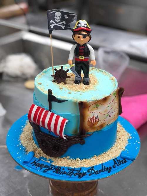Pirate ship cake - The Great British Bake Off | The Great British Bake Off