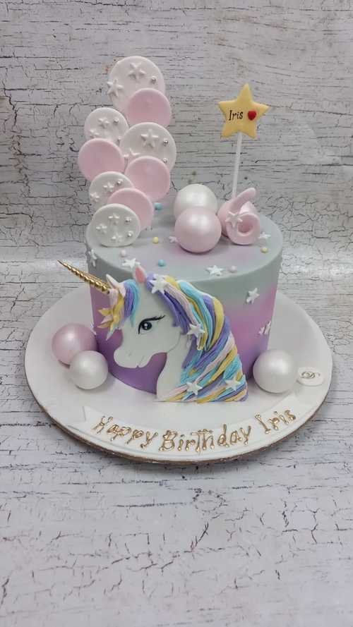 Celestine Rainbow Unicorn - Unicorn Cake • Unicorn Cakes • Creme Maison  Bakery Singapore