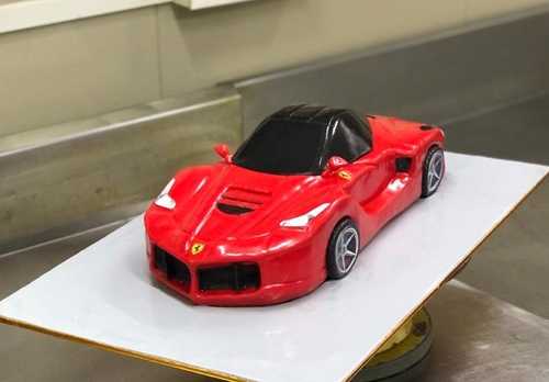Sports Car Birthday Cake - Flecks Cakes