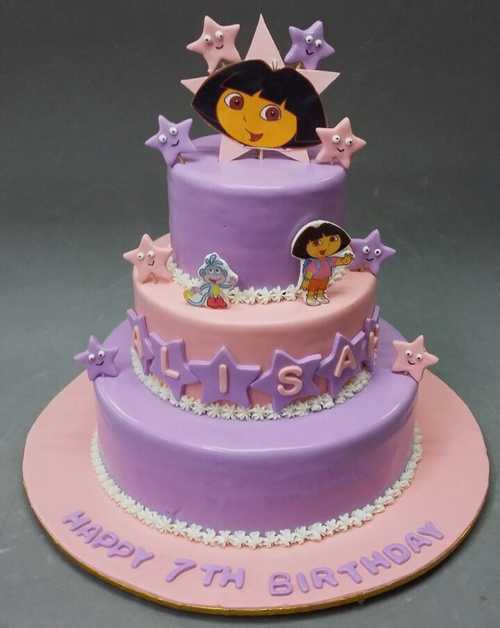 15 Amazing Dora Cake Ideas & Designs (Some Are Really Impressive) | Dora  cake, Dora birthday cake, Cupcake birthday cake