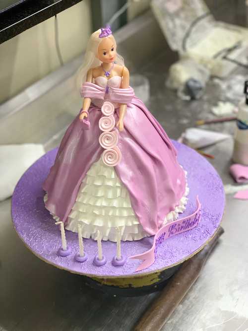 Big Pink Birthday Cake Figure Dancing Stock Photo 683686771 | Shutterstock