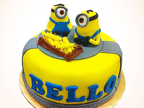Minions Birthday Cake - Flecks Cakes