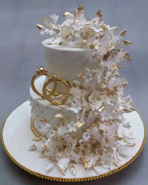 Shop for Creamy White Pink Wedding / Engagement Cake - Howrah