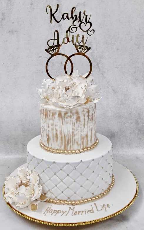 Engagement Special Cake - Manbhari Cakes
