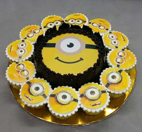 Minions Cupcakes - 7502 – Cakes and Memories Bakeshop