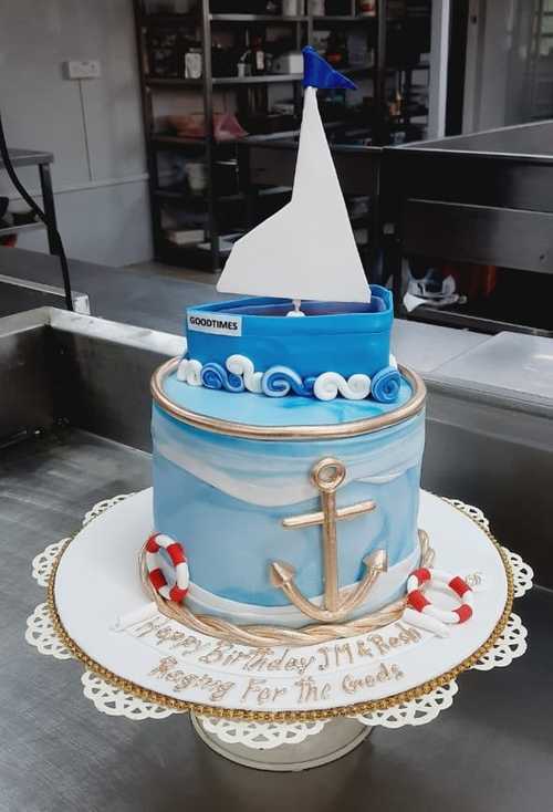 P & O Oriana Cruise Ship Birthday Cake | Susie's Cakes