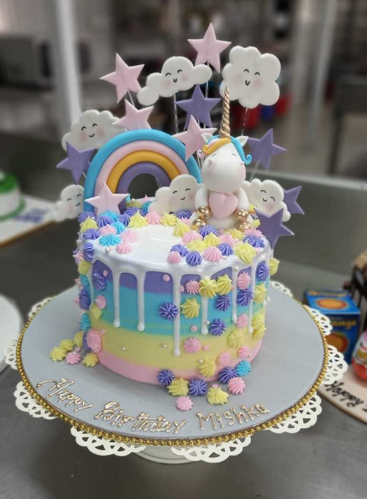 Unicorn Theme Cakes - Order Birthday Cake Online - Deliciae