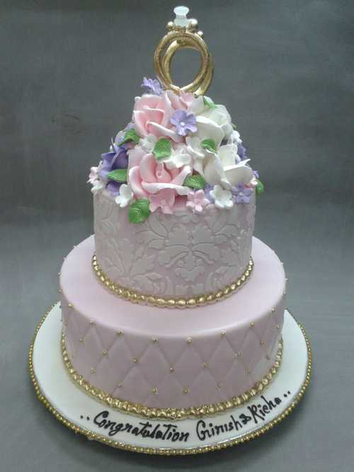 Cake Design For Ring Ceremony - Temu