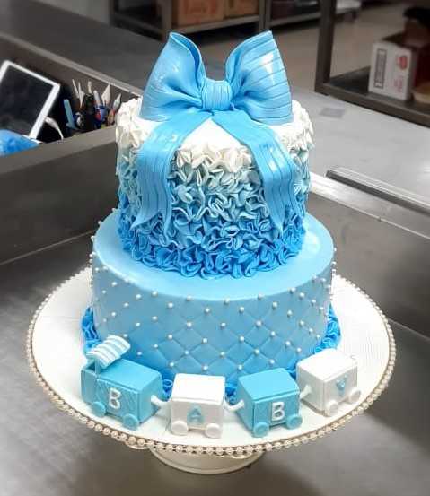 Amazing Cake Boys First Birthday Blue Stock Photo 692460928 | Shutterstock