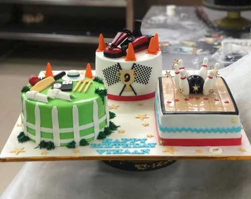Order Cute Animals First Birthday Cake for Boy Half Kg Online at Best  Price, Free Delivery|IGP Cakes