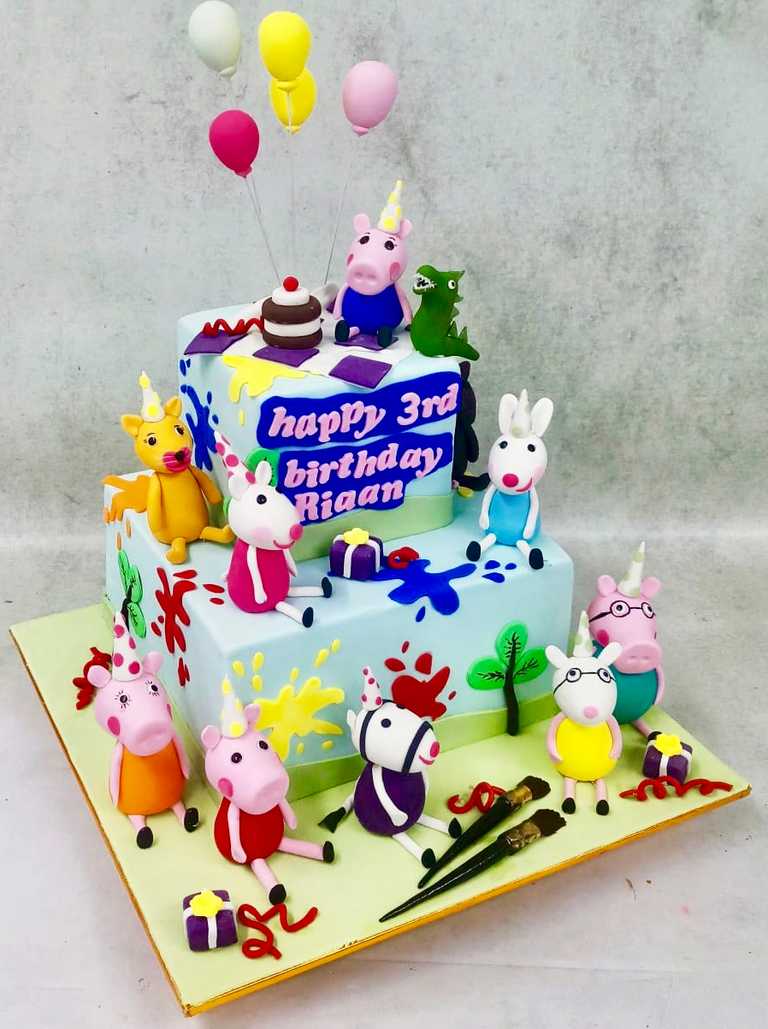 Party Propz Purple Butter**y Happy Birthday Cake Topper, Exclusive Toppers  6Pcs Item kit for