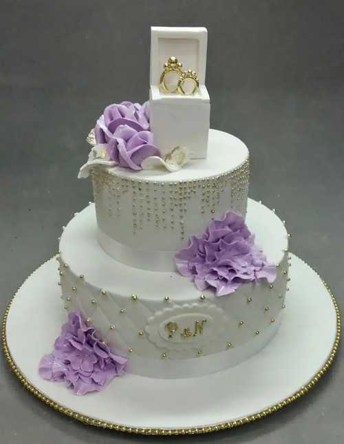 Engagement Cake |Simple and Beautiful Heart Shape Engagement Cake  Decorating - YouTube