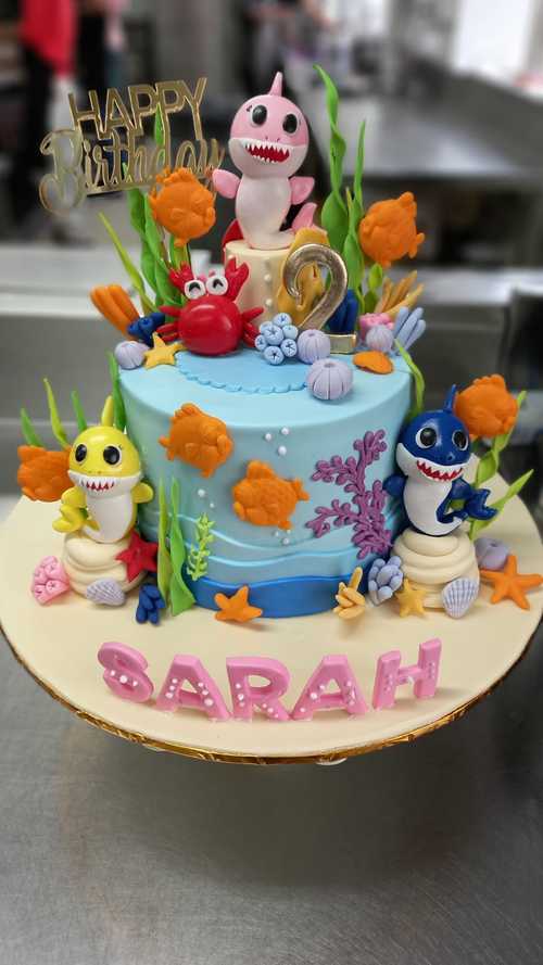 Shop for Fresh Welcome Baby with Jungle Theme Animal Cake online - Thanjavur