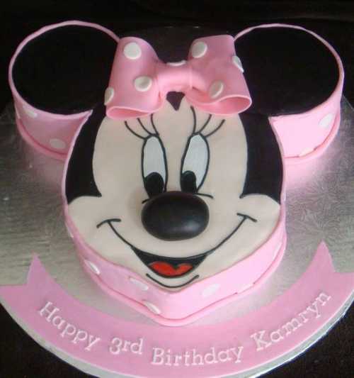 Mickey Mouse Theme Photo Cake - Vellore